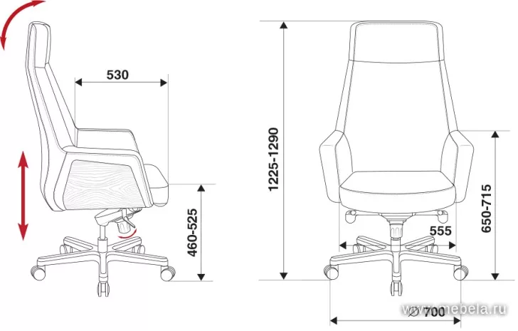 кресло Antonio