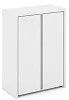 Офисный шкаф средний широкий (2 средних фасада ЛДСП)