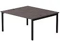 Бенч-система на 2 места на металлокаркасе, опоры 90гр							
