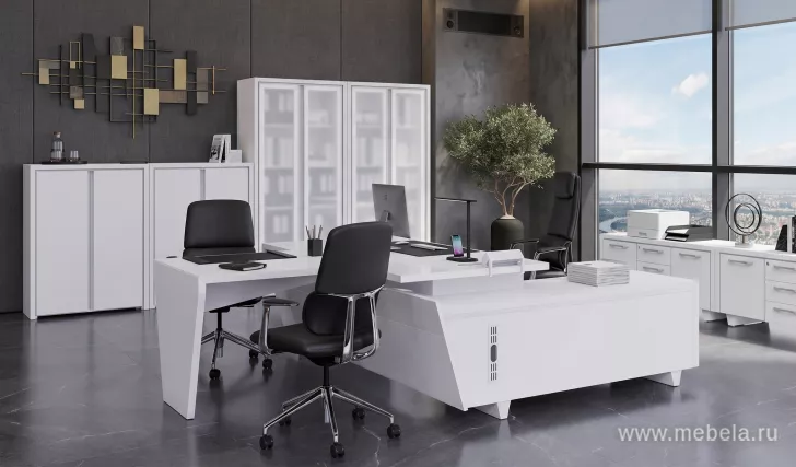 кабинет Корнер Белый