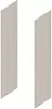 Комплект боковых отделочных панелей для шкафа выс.195см