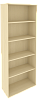 Высокий офисный стеллаж для документов, открытые полки